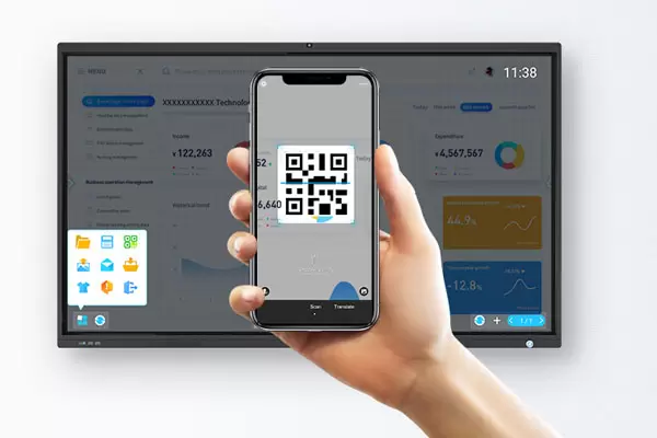 تساعد اللوحة التفاعلية FVASEE All-in-One مكتبة Shenzhen على إنشاء مؤتمرات ذكية