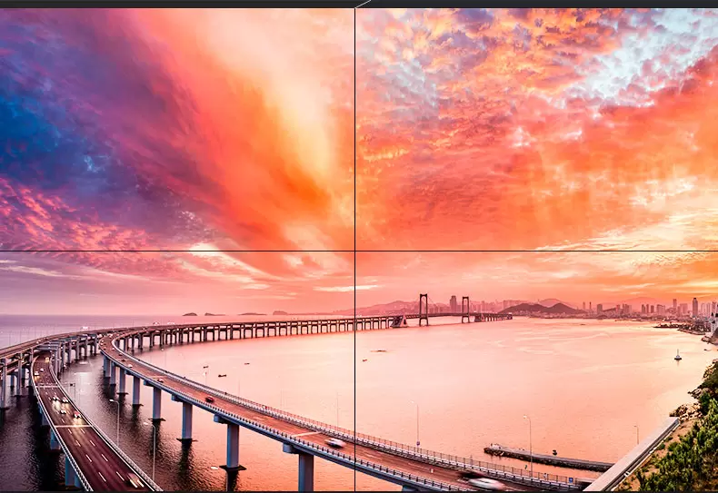 شاشة بدقة 4K عالية الدقة