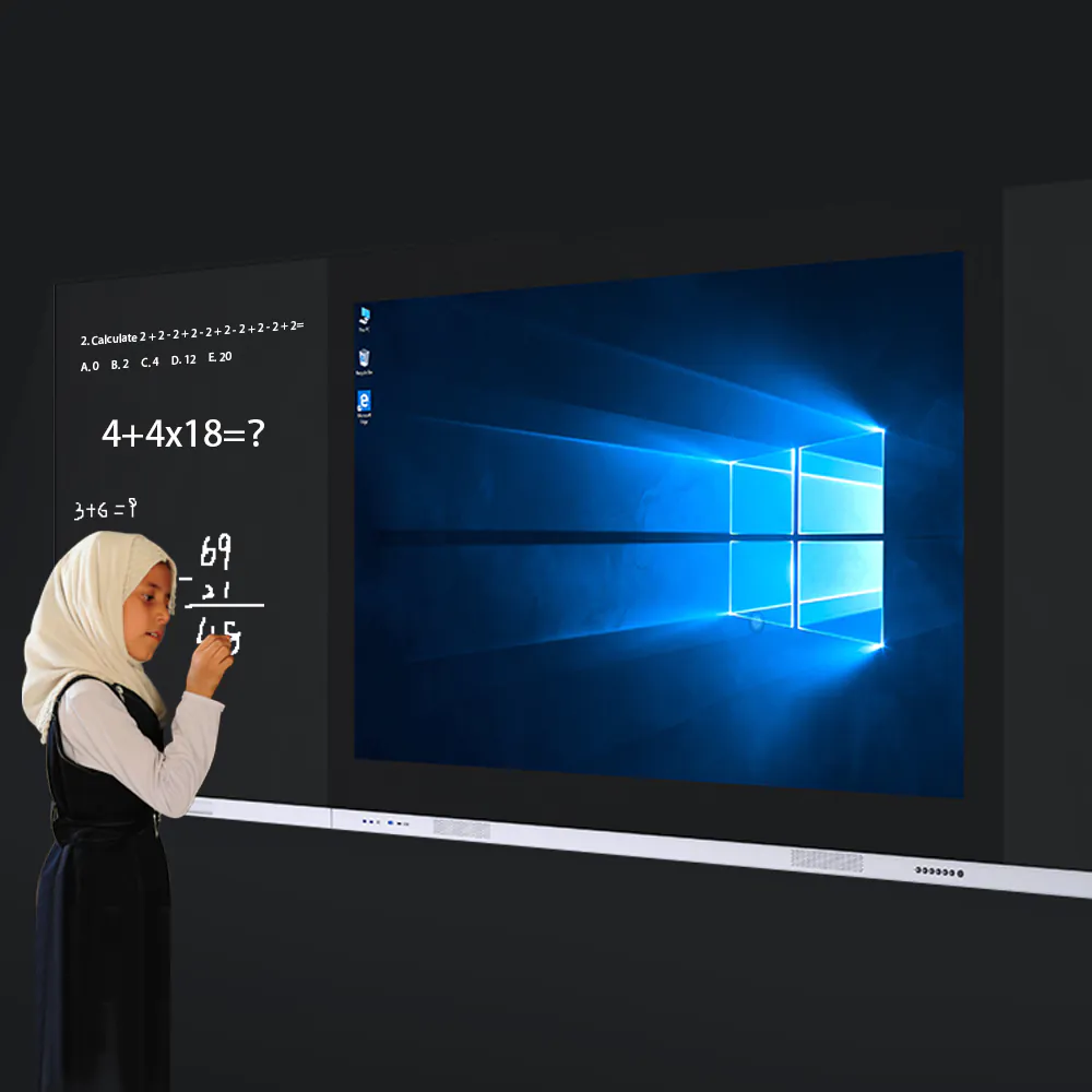 الكتابة بالطباشير، سهلة المسح